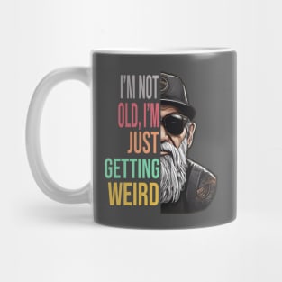 Old Man with Beard and Sunglasses Mug